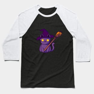Witch kitty Baseball T-Shirt